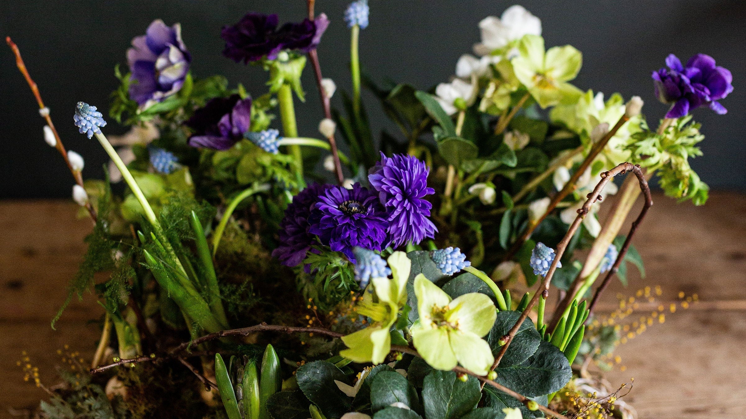 Choosing goodbye flowers